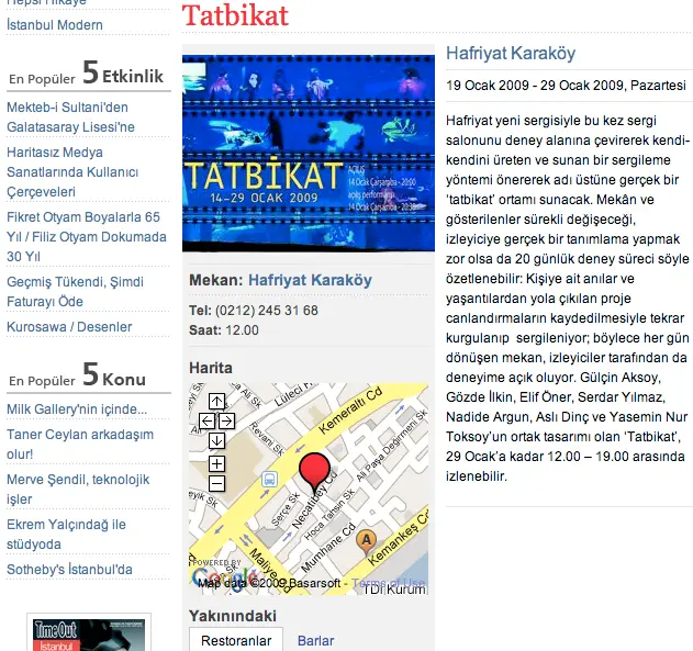Tatbikat Sergileri 1–2
