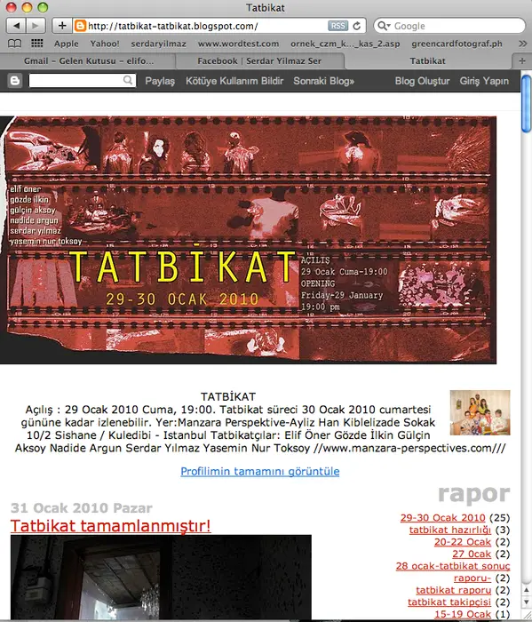 Tatbikat Sergileri 1–2